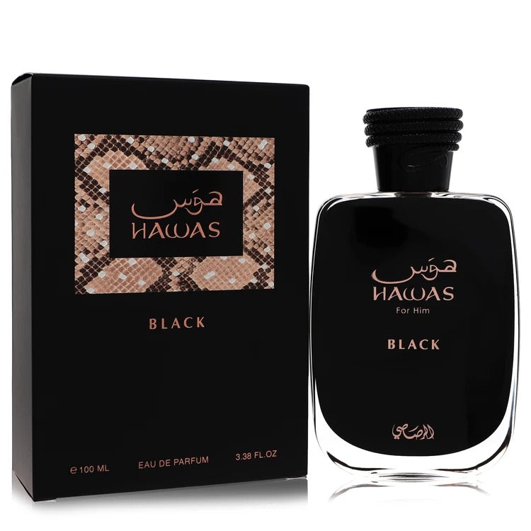 Rasasi Hawas Black Eau de Parfum 3.3 oz