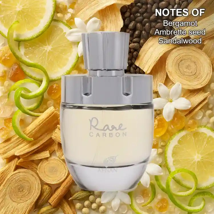 Afnan Rare Carbon Eau de Parfum 3.4 oz