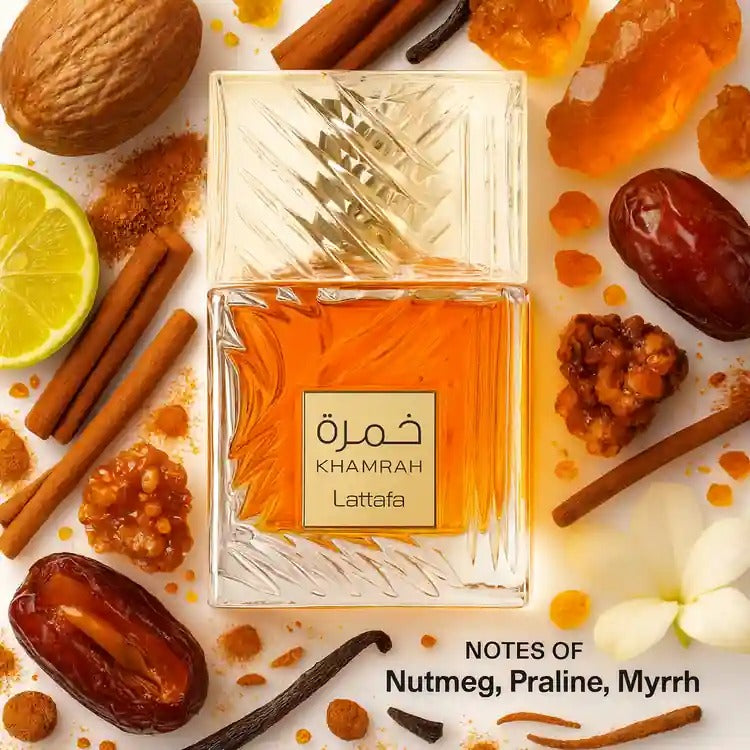 Lattafa Khamrah Eau de Parfum 3.4 oz