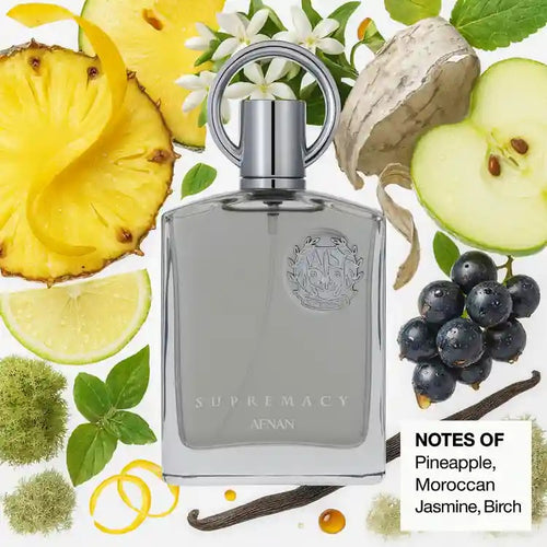 Afnan Supremacy Silver Eau de Parfum 3.4 oz