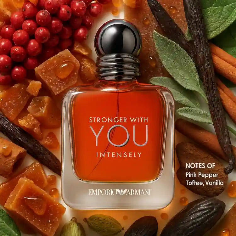 Giorgio Armani Stronger With You Intensely Eau de Parfum 3.4 oz